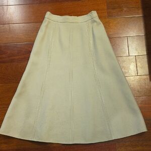 Vintage Wool Louis Feraud A-line Skirt EUC